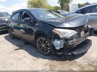 2016 Toyota Corolla S Plus Черный vin: 2T1BURHE4GC682947