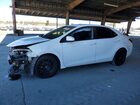 2017 Toyota Corolla Le White vin: 2T1BURHE4HC925142
