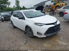 2018 Toyota Corolla Le White vin: 2T1BURHE4JC972273