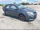2016 Toyota Corolla S Plus Gray vin: 2T1BURHE5GC589564