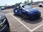 2017 Toyota Corolla Se Синий vin: 2T1BURHE5HC754174
