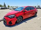2017 Toyota Corolla Se Red vin: 2T1BURHE5HC850029