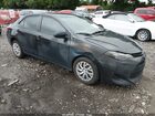 2018 Toyota Corolla Le Black vin: 2T1BURHE5JC025517