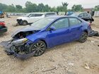 2019 Toyota Corolla Se Blue vin: 2T1BURHE5KC147716