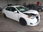2019 Toyota Corolla Le White vin: 2T1BURHE5KC147764