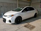 2016 Toyota Corolla S Plus White vin: 2T1BURHE6GC655958