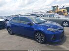 2017 Toyota Corolla Se Blue vin: 2T1BURHE6HC818979