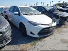 2017 Toyota Corolla Le White vin: 2T1BURHE6HC943433