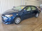 2018 Toyota Corolla Le Blue vin: 2T1BURHE6JC009309