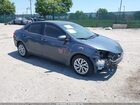 2018 Toyota Corolla Le Gray vin: 2T1BURHE7JC971232