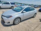 2018 Toyota Corolla Le Silver vin: 2T1BURHE7JC981131