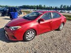 2016 Toyota Corolla Le Red vin: 2T1BURHE8GC541329