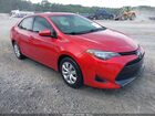 2017 Toyota Corolla Le Red vin: 2T1BURHE8HC799075