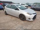 2017 Toyota Corolla Le Серебряный vin: 2T1BURHE8HC884305