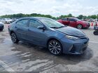 2017 Toyota Corolla Se Light Blue vin: 2T1BURHE9HC892171