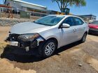2018 Toyota Corolla Le Silver vin: 2T1BURHE9JC050520