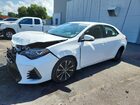 2019 Toyota Corolla Se White vin: 2T1BURHE9KC178967