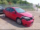 2017 Toyota Corolla Le Red vin: 2T1BURHEXHC768345