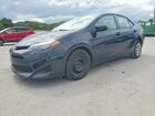 2017 Toyota Corolla Le Черный vin: 2T1BURHEXHC956895