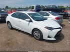 2019 Toyota Corolla Le White vin: 2T1BURHEXKC225102