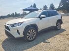 2021 Toyota Rav4 Xle Premium White vin: 2T3A1RFV0MW153794