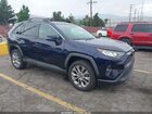 2021 Toyota Rav4 Xle Premium Синий vin: 2T3C1RFV5MW182071