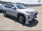 2019 Toyota Rav4 Xle Premium Серебряный vin: 2T3C1RFV7KW035540