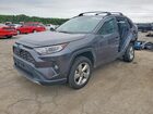 2020 Toyota Rav4 Limited Gray vin: 2T3DWRFVXLW090538