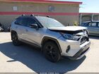 2019 Toyota Rav4 Hybrid Xse Silver vin: 2T3EWRFV3KW028126