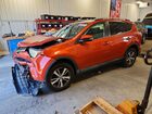 2016 Toyota Rav4 Xle Orange vin: 2T3RFREV0GW432172