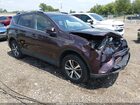 2018 Toyota Rav4 Xle Бордовый vin: 2T3RFREV1JW851994