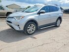 2017 Toyota Rav4 Xle Silver vin: 2T3RFREV6HW686468