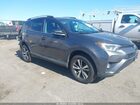 2016 Toyota Rav4 Xle Gray vin: 2T3RFREV8GW412350