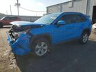 2020 Toyota Rav4 Xle Blue vin: 2T3W1RFV1LC069604