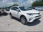 2018 Toyota Rav4 Xle Белый vin: 2T3WFREV9JW498469