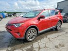 2016 Toyota Rav4 Limited Red vin: 2T3YFREV1GW260505
