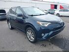 2017 Toyota Rav4 Platinum Dark Blue vin: 2T3YFREV6HW386425