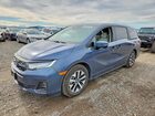 2025 Honda Odyssey Exl Blue vin: 5FNRL6H65SB059172