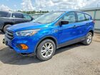 2019 Ford Escape S Blue vin: 1FMCU0F78KUB49494