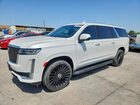 2021 Cadillac Escalade Esv Premium Luxury White vin: 1GYS3KKL5MR388258