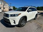 2018 Toyota Highlander Limited Platinum White vin: 5TDDZRFH9JS890764