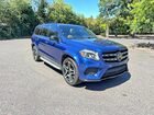 2017 Mercedes-benz Gls 550 4matic Purple vin: 4JGDF7DE9HA987973