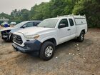 2018 Toyota Tacoma Sr White vin: 5TFRX5GN8JX112703