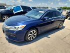 2017 Honda Accord Ex Blue vin: 1HGCR2F72HA296634