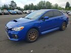 2018 Subaru Wrx Blue vin: JF1VA1B6XJ9804366