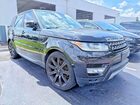 2016 Land Rover Range Rover Sport Hse Black vin: SALWR2VF8GA561603