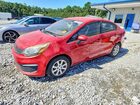 2017 Kia Rio Lx Red vin: KNADM4A33H6015555