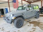 2018 Jeep Wrangler Unlimited Sport Gray vin: 1C4HJXDN5JW332514