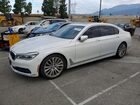 2016 Bmw 750 Xi Белый vin: WBA7F2C53GG415098