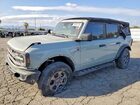 2023 Ford Bronco Base Gray vin: 1FMEE5BP1PLB29674